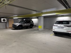 Lygin blasti við út um allt, það voru 38 laus stæði. Samt sagt FULLT.